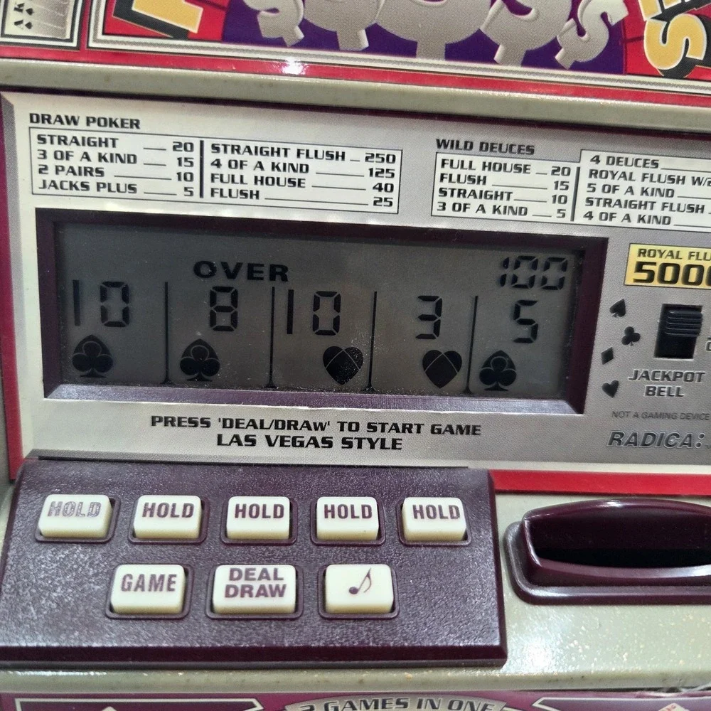 Radica vtg poker