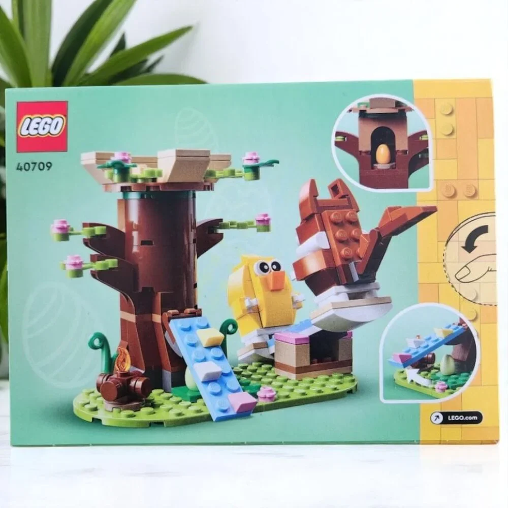 New LEGO Spring Animal Playground Building Toy Set Squirrel Chick Bird Figure 40