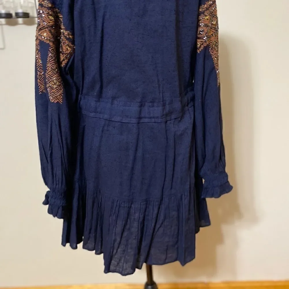 Free People Hobo Chic Mini Dress