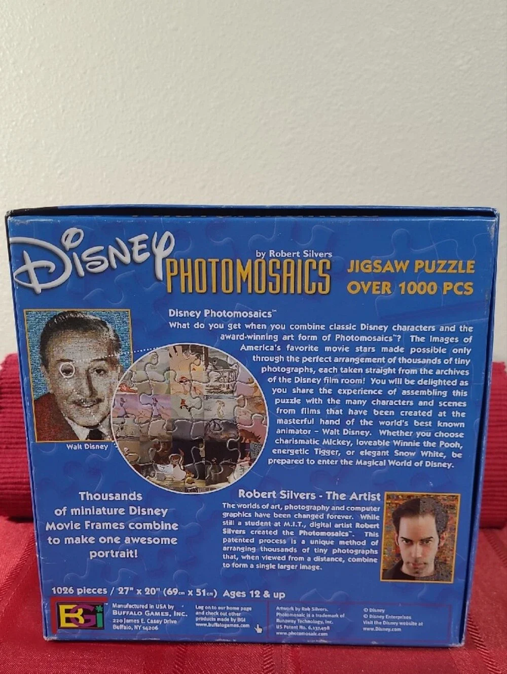 Disney photomosaic puzzle