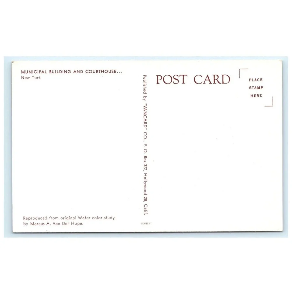 N/A vtg postcard