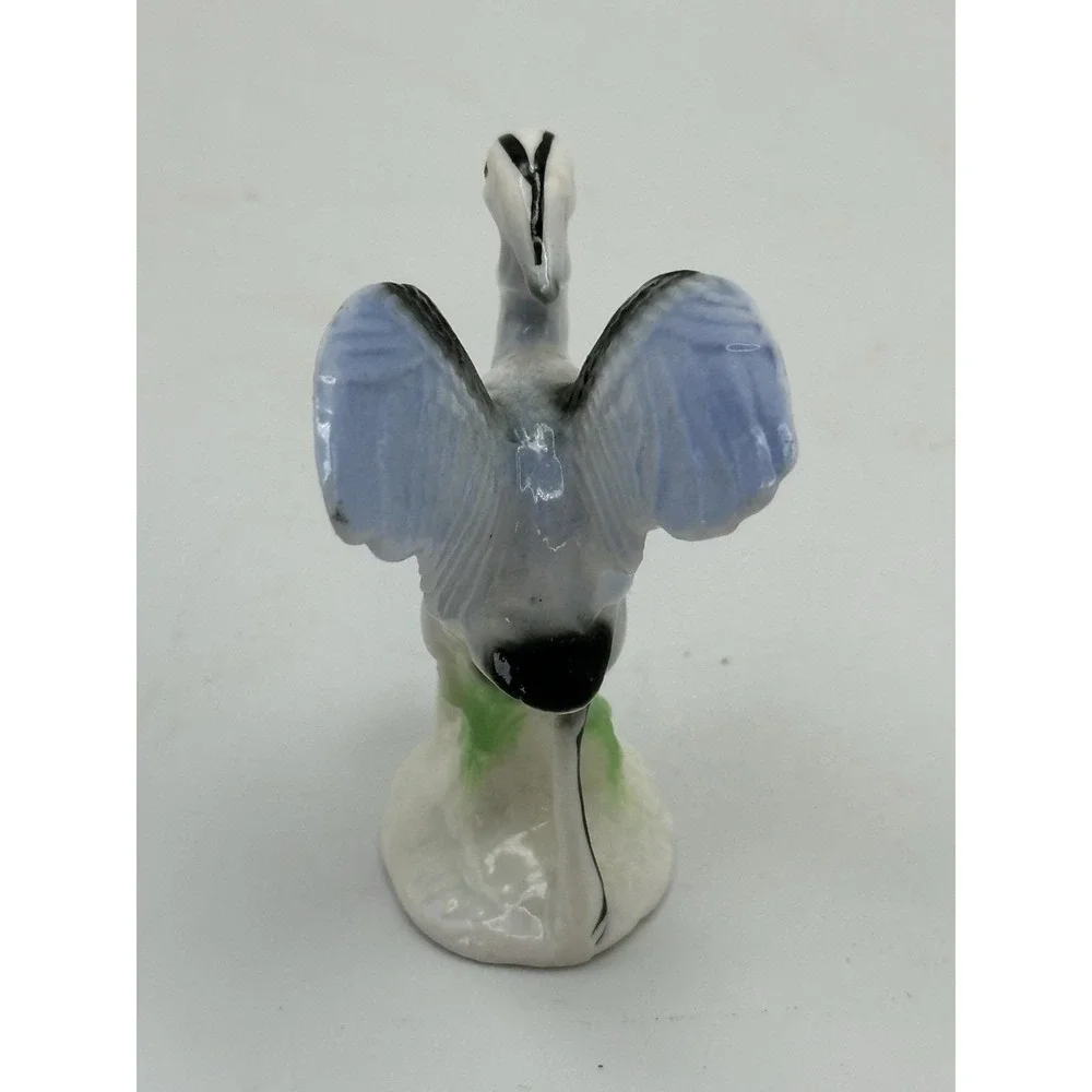 Vintage Sanyo Bone‎ China Bird Figurine Japan Mid Century