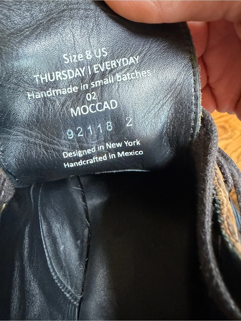 Thursday Boot Company mexico attire upper