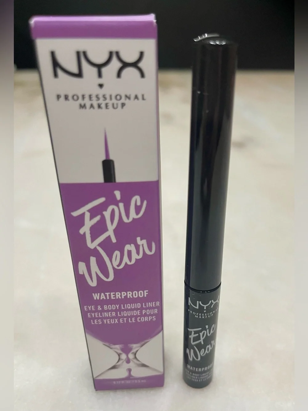 NYX vivid lavender