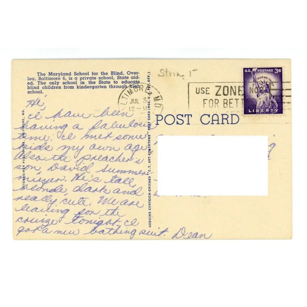 American Vintage vintage postcard