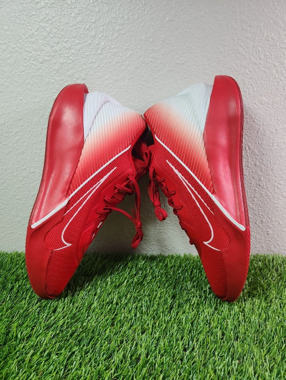 Size 12 - Nike GT Jump Academy University Red