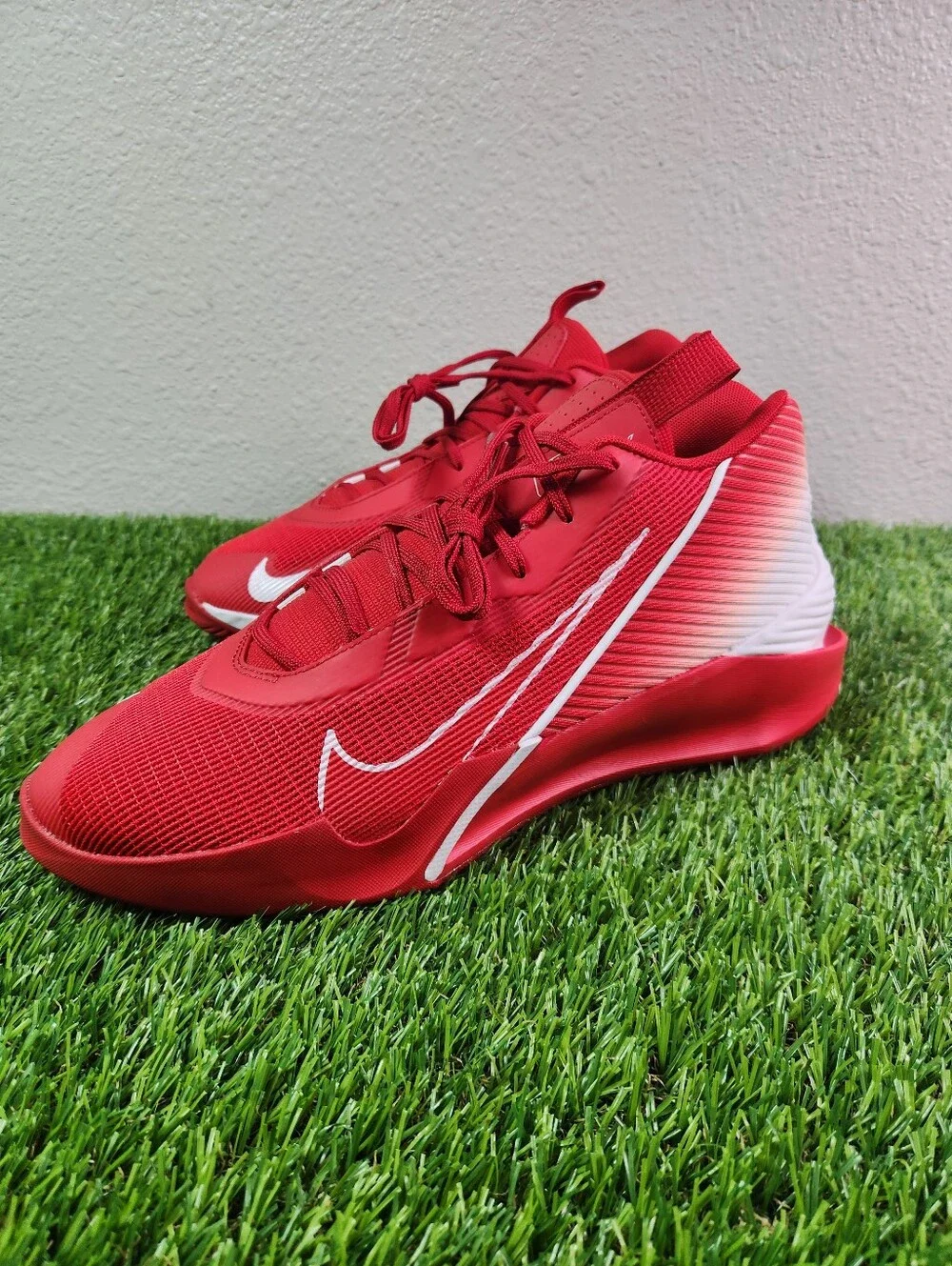 Size 12 - Nike GT Jump Academy University Red