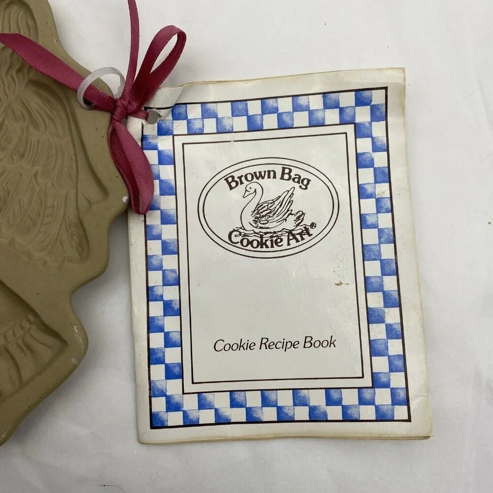 Brown Bag Cookie Art vintage brown