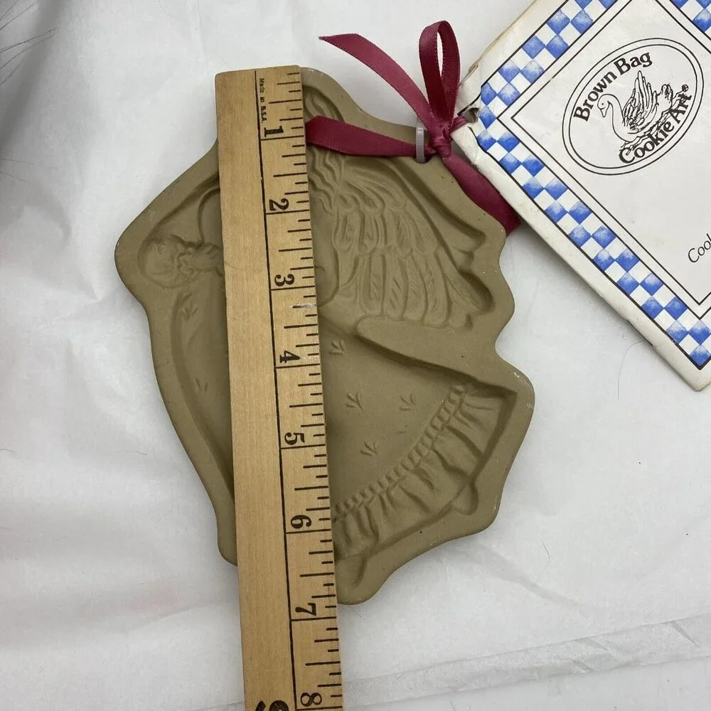 Brown Bag Cookie Art vintage brown