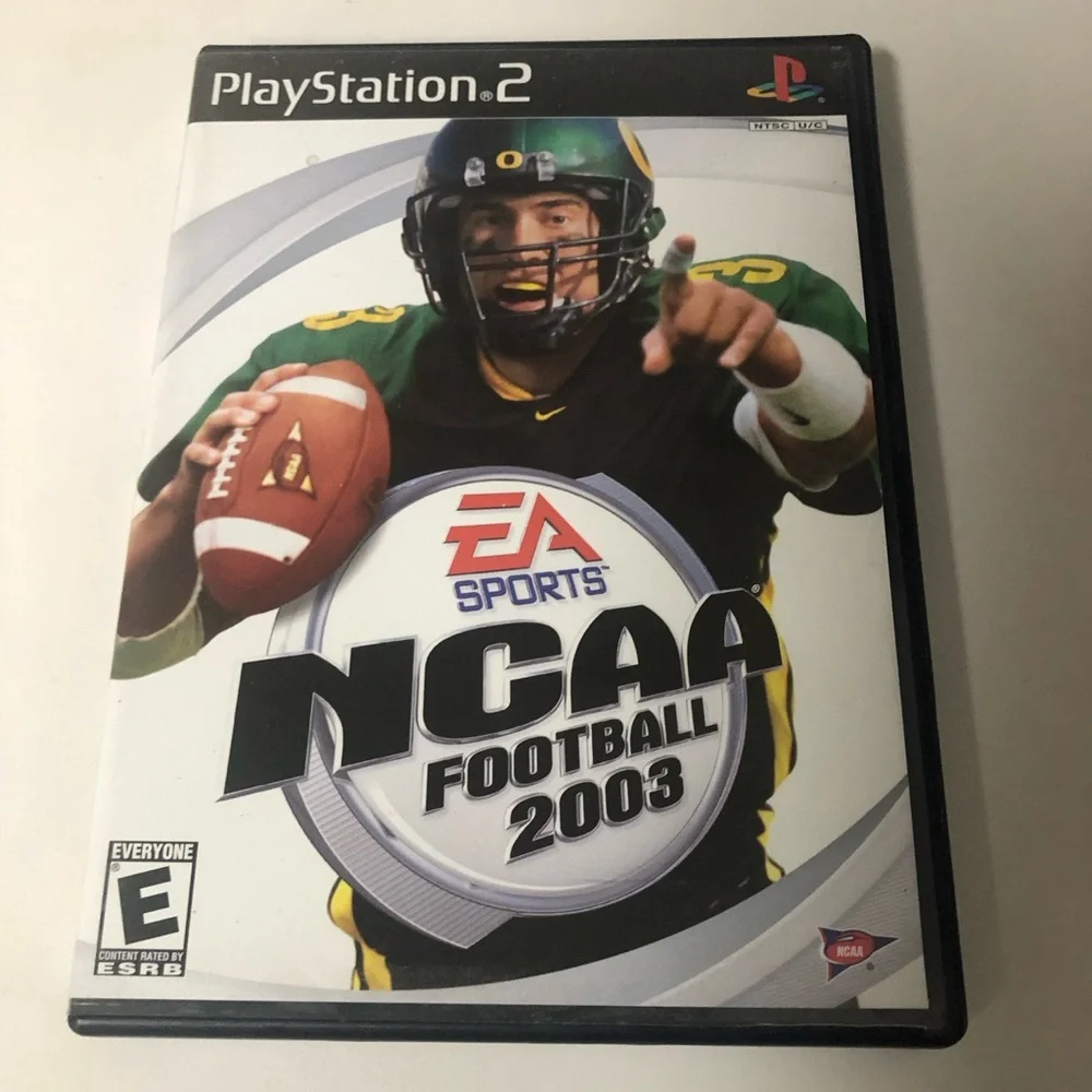 NCAA Football 2003‎ (Sony PlayStation 2, 2002) PS2 with Manual