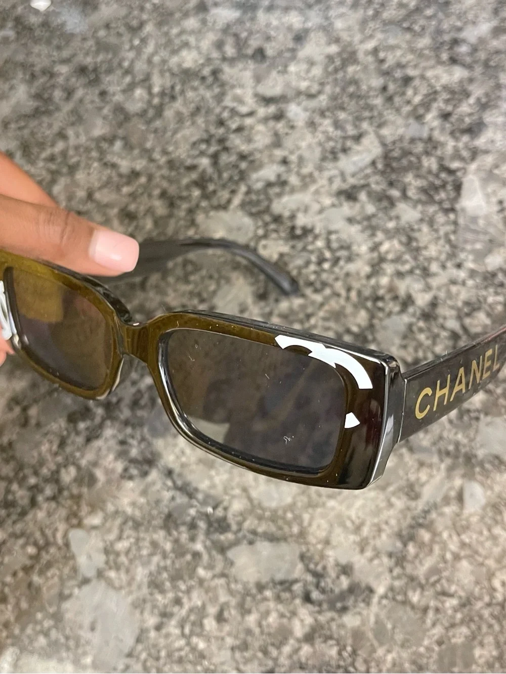 CHANEL stylish black