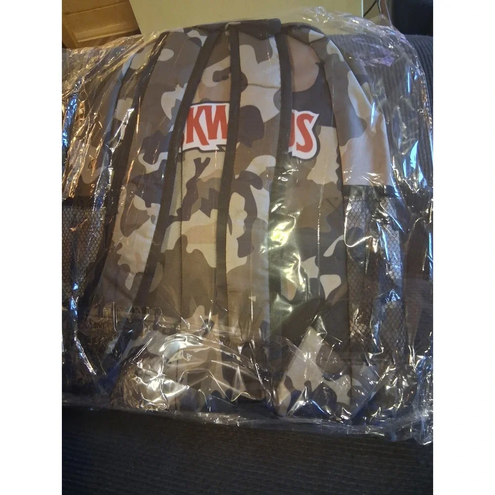 Backwoods Camo Print Backpack,‎ Adjustable Straps LIMITED EDITION