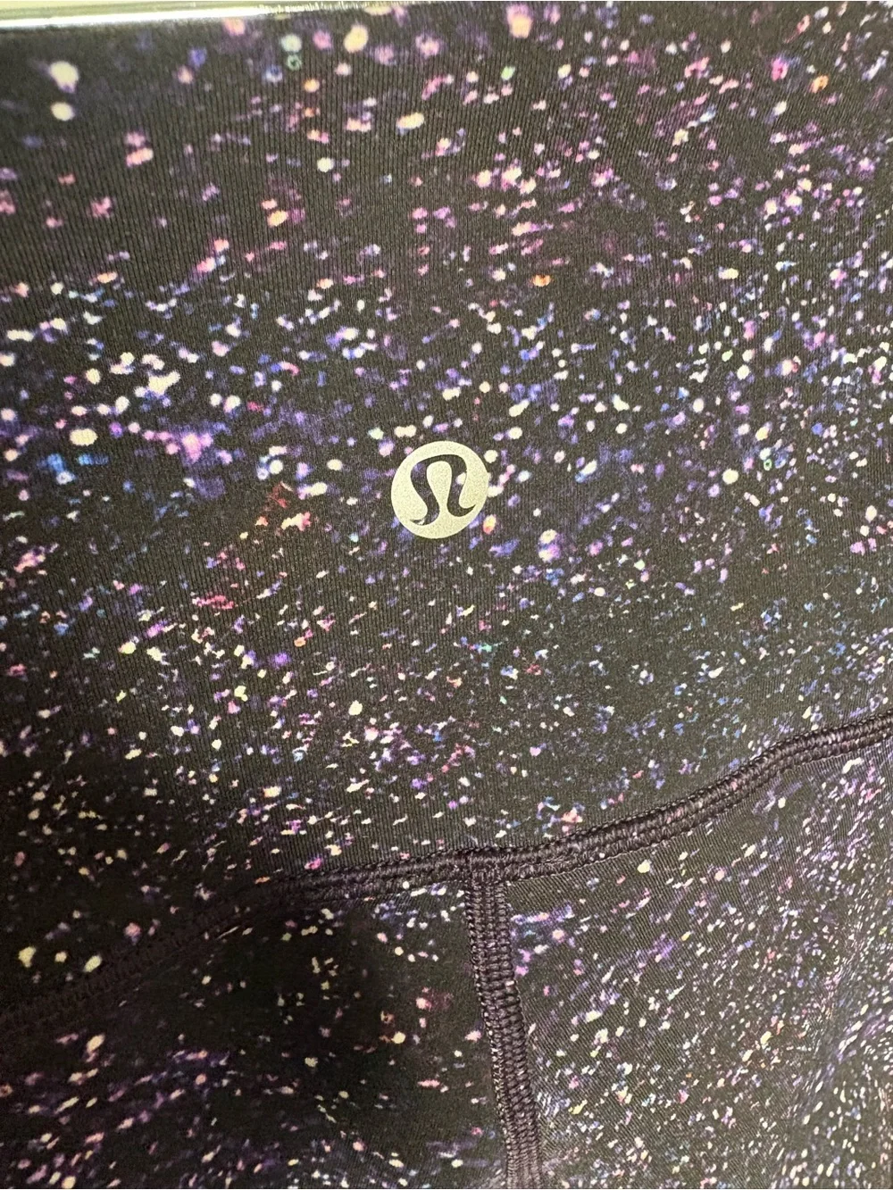 Lululemon Wunder Under HR leggings in Crystalline Multi speckled galaxy 6