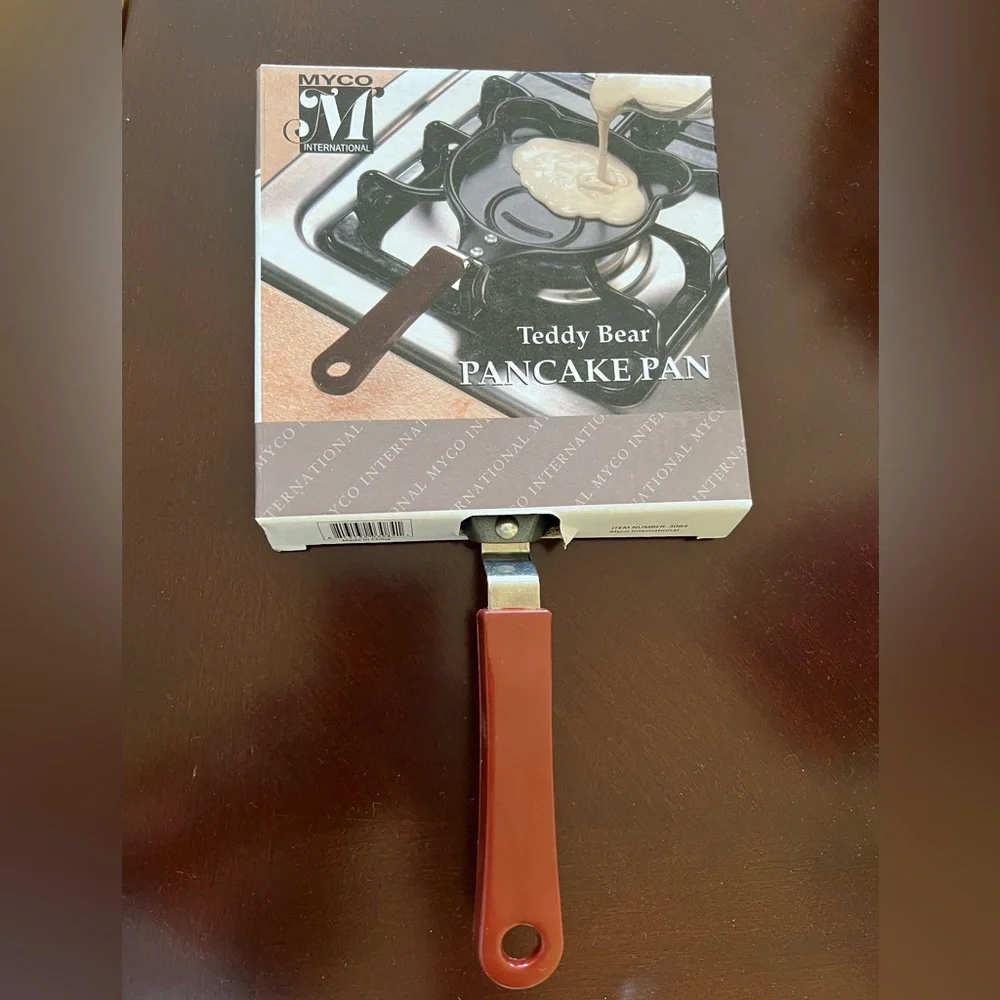 Myco Teddy Bear Pancake Fry Pan 3 for $20 NWT