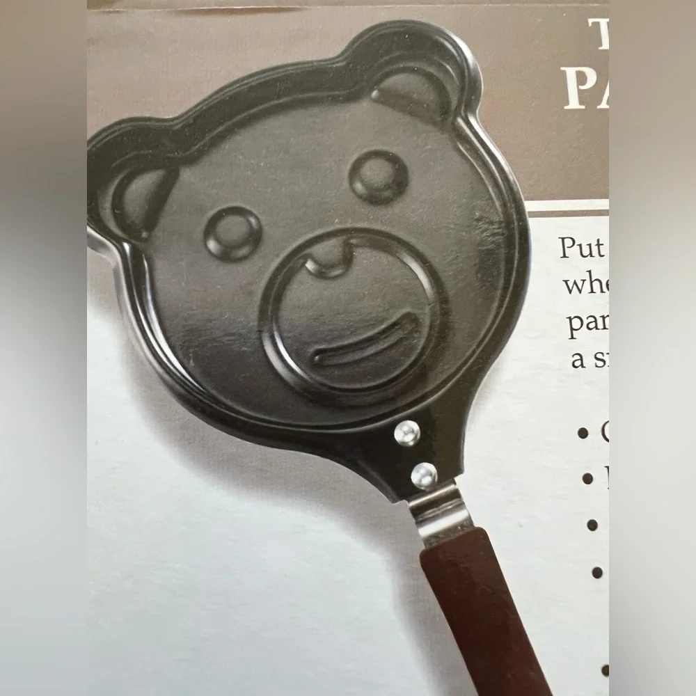 Myco Teddy Bear Pancake Fry Pan 3 for $20 NWT