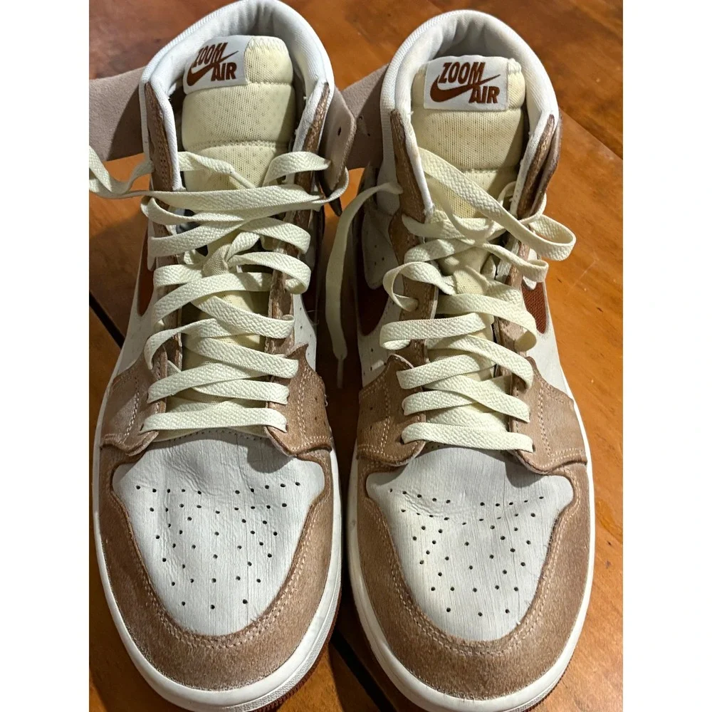 Jordan Air Jordan 1 High Mens 12 High Top Sail Brown Legend Coffee DV1307-120