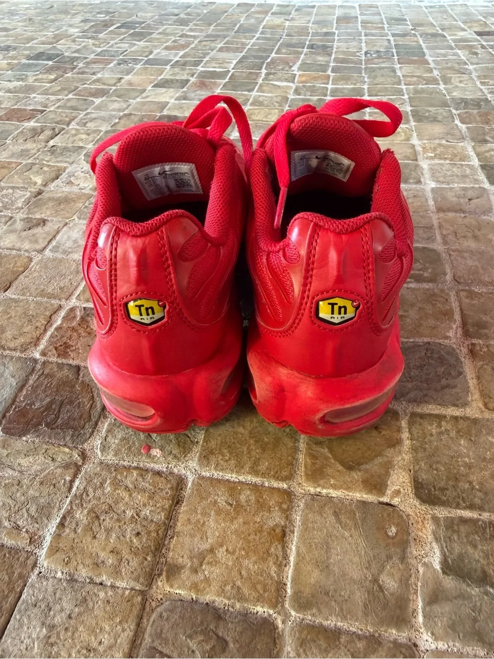 Nike red shoes