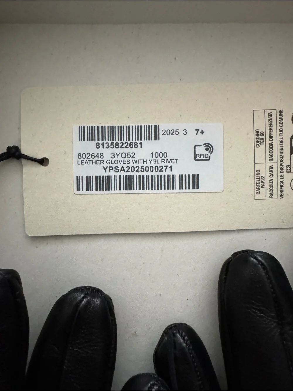 Saint Laurent only worn