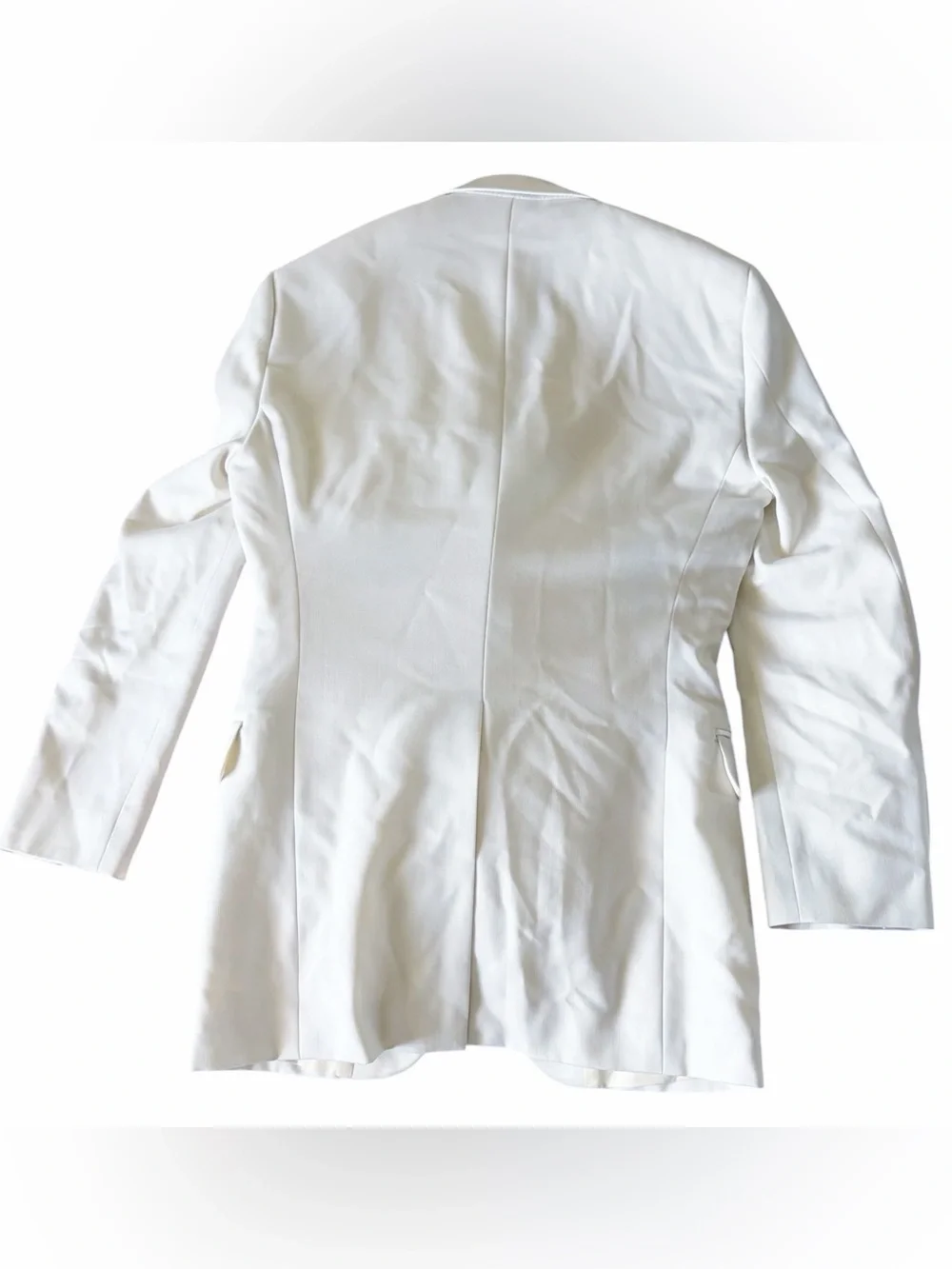 INDOCHINO Slim Fit Ivory Tuxedo Satin Wool Cashmere NWT‎