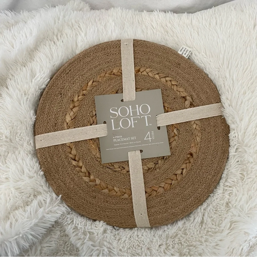Soho set placemats round