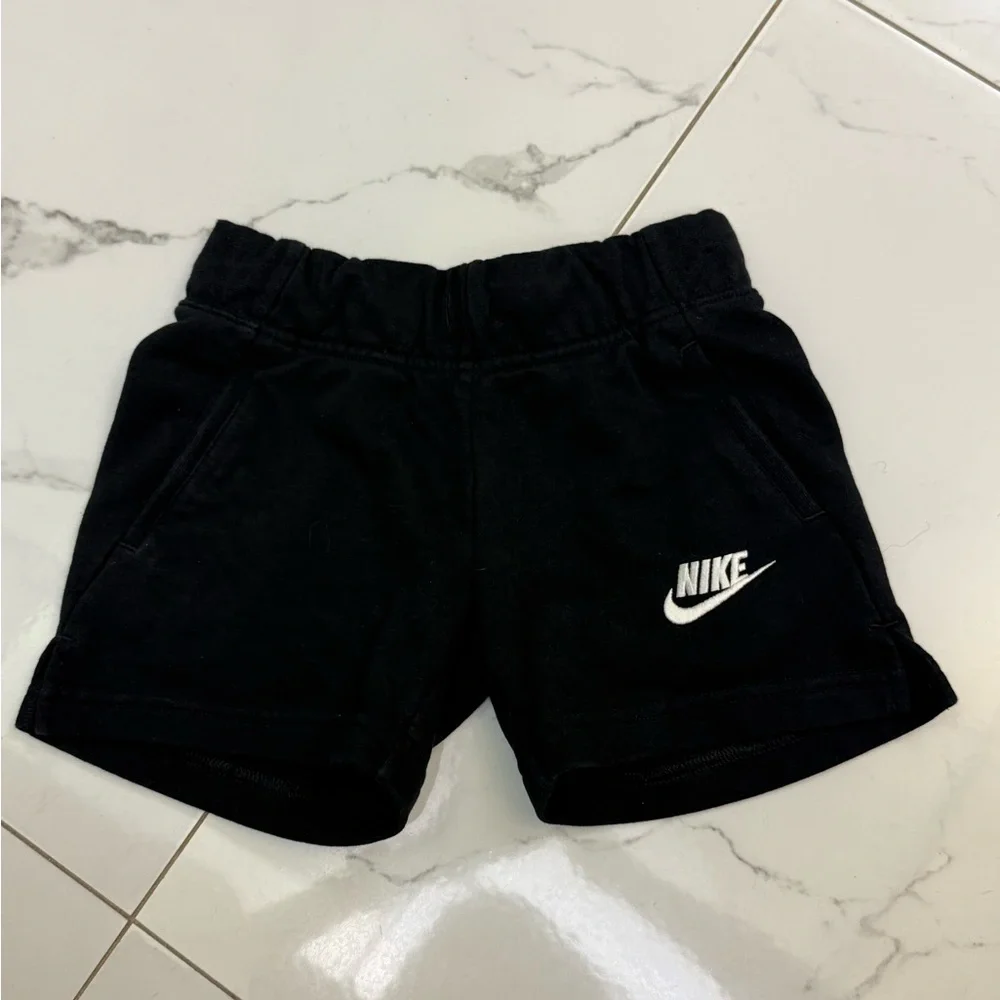 Nike Kids Black Athletic Shorts