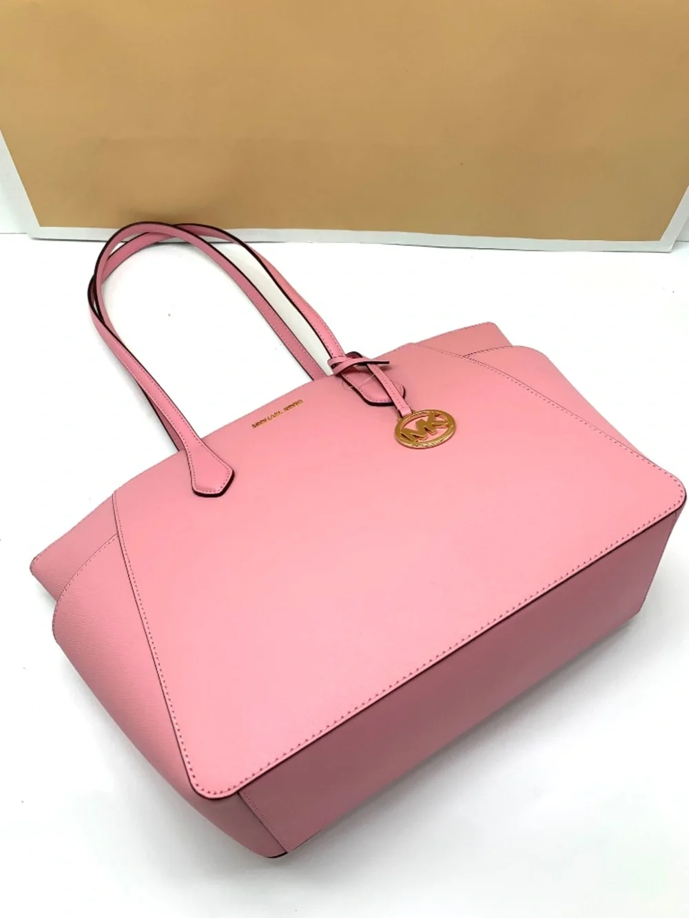 MICHAEL KORS Marilyn Medium Saffiano Leather Tote Bag
