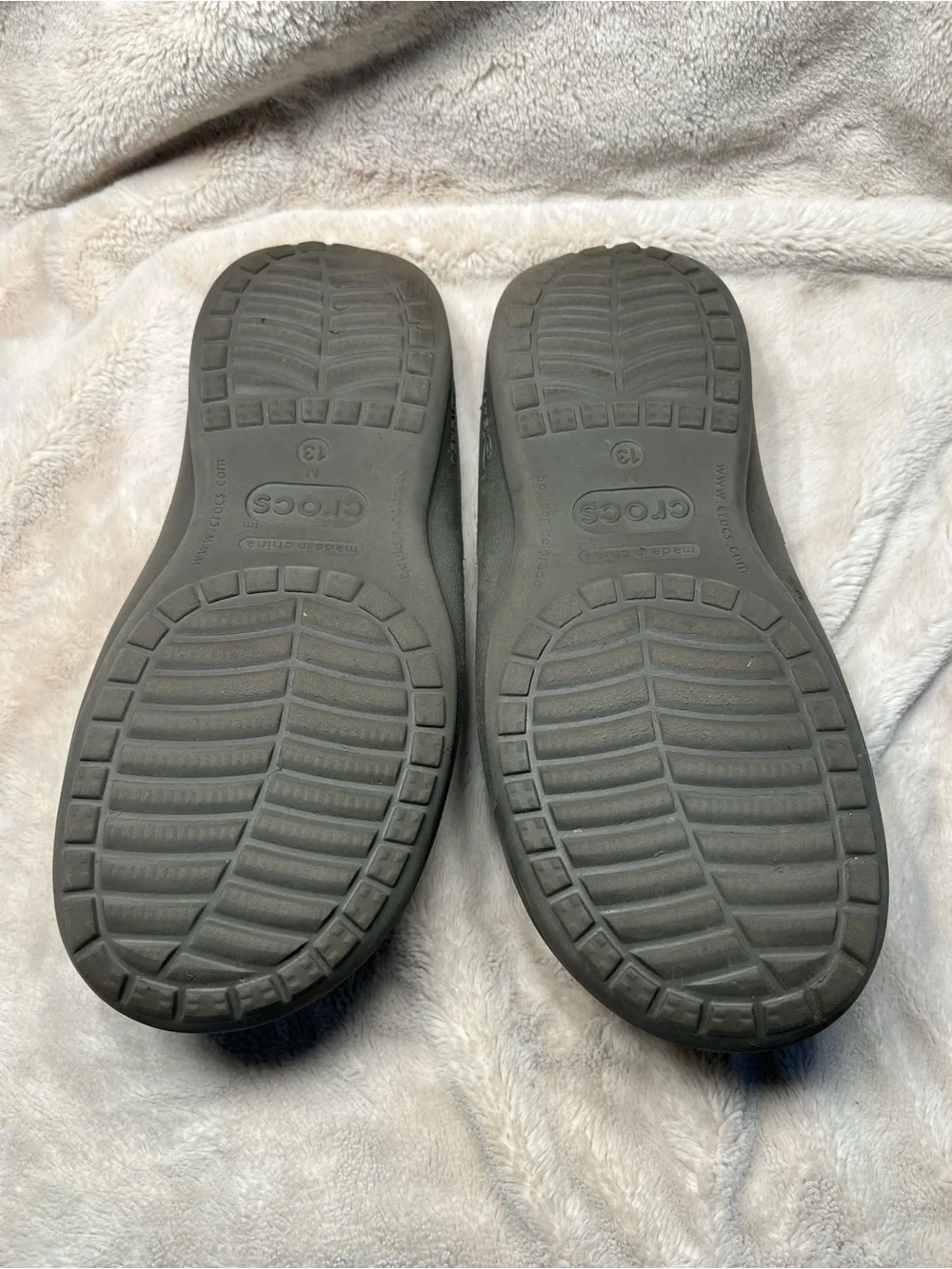 Disney-themed Crocs flip flops mens size 13