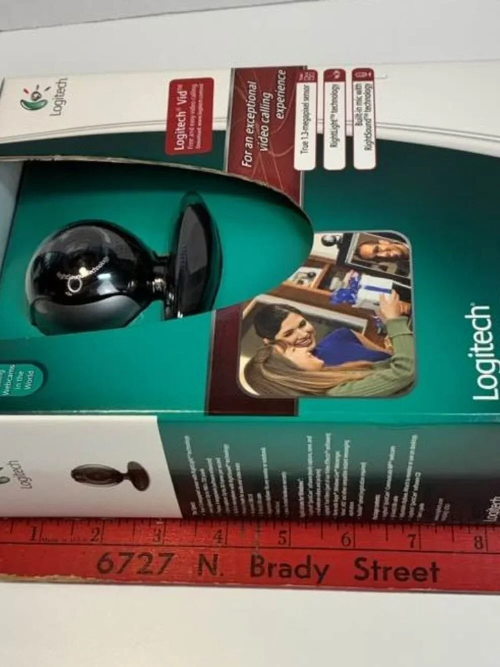Logitech QuickCam Communicate MP Webcam 1.3MP USB Mic