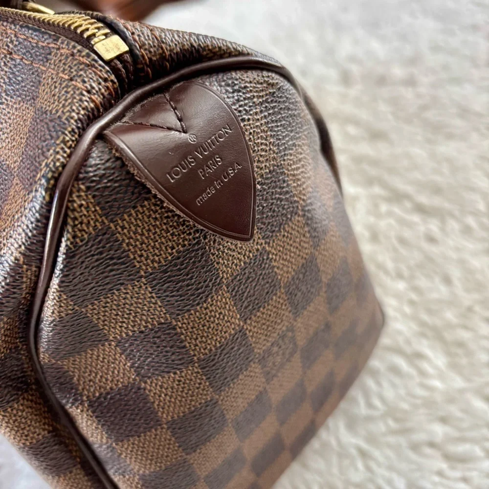 Louis Vuitton inside last brown