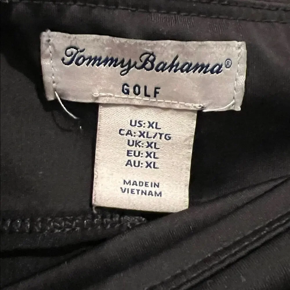 Tommy Bahama Women's Athletic Flounce Ruffle Hem Golf Skort in Black