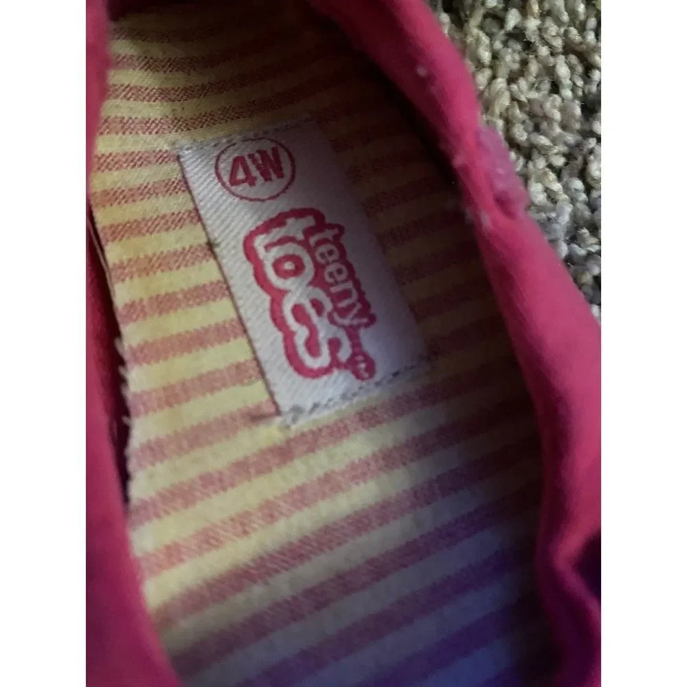 Teeny Toes (Baby) Pink Ballet Flats Size 4W