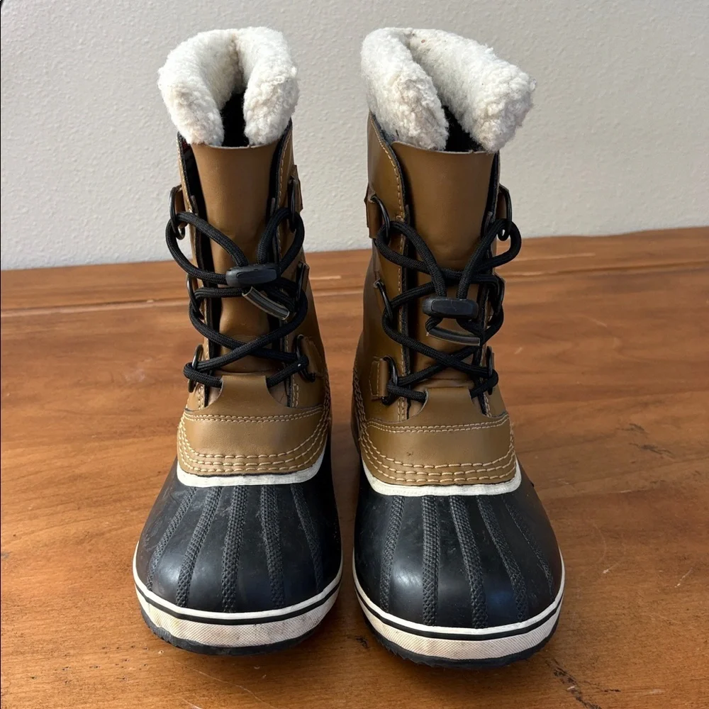 Sorel boots brown