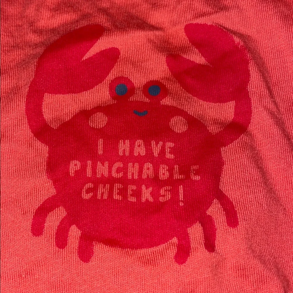 Carter's Coral Crab Bodysuit