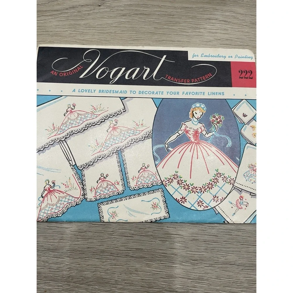 Vtg Vogart & Simplicity  Transfer Patterns Set Of‎ 6