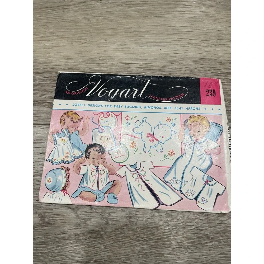 Vtg Vogart & Simplicity  Transfer Patterns Set Of‎ 6