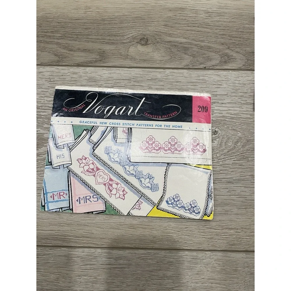 Vtg Vogart & Simplicity  Transfer Patterns Set Of‎ 6
