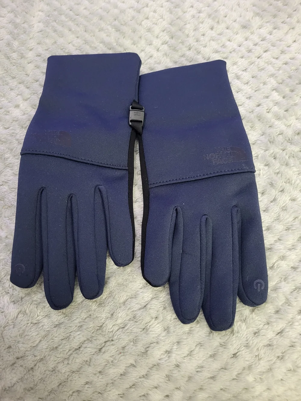 The North Face Navy Touchscreen Gloves Medium
