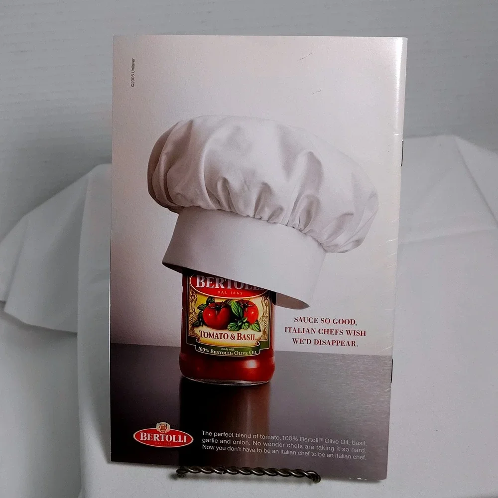 Gourmet softcover cookbook