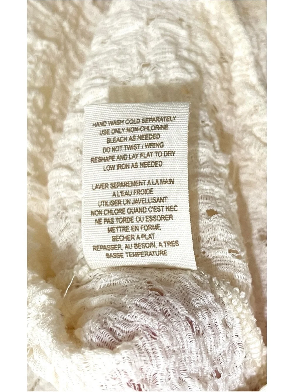 Free People light cream