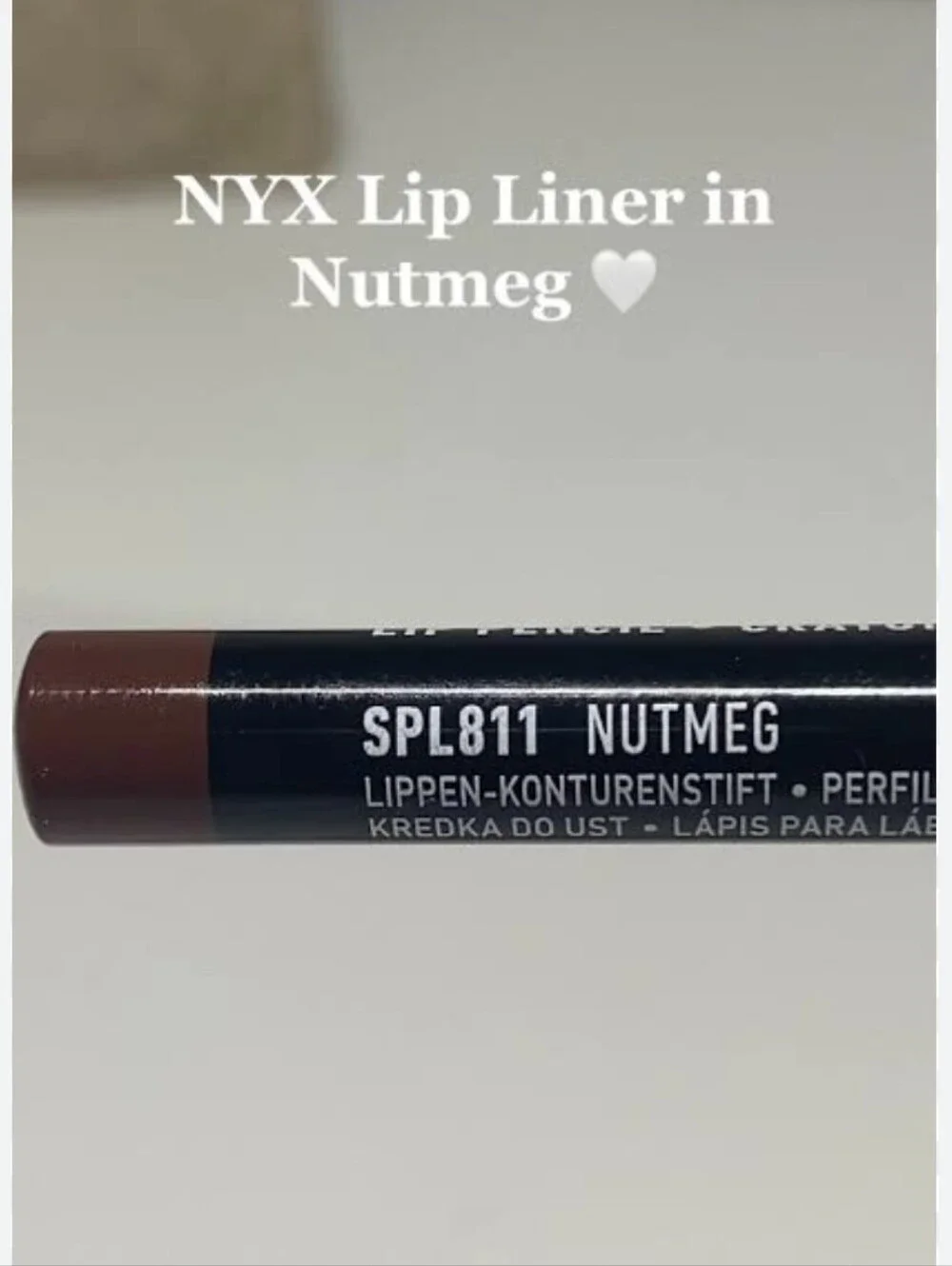🧚‍♀️NUTMEG NYX Cosmetics Slim Lip Liner NWT