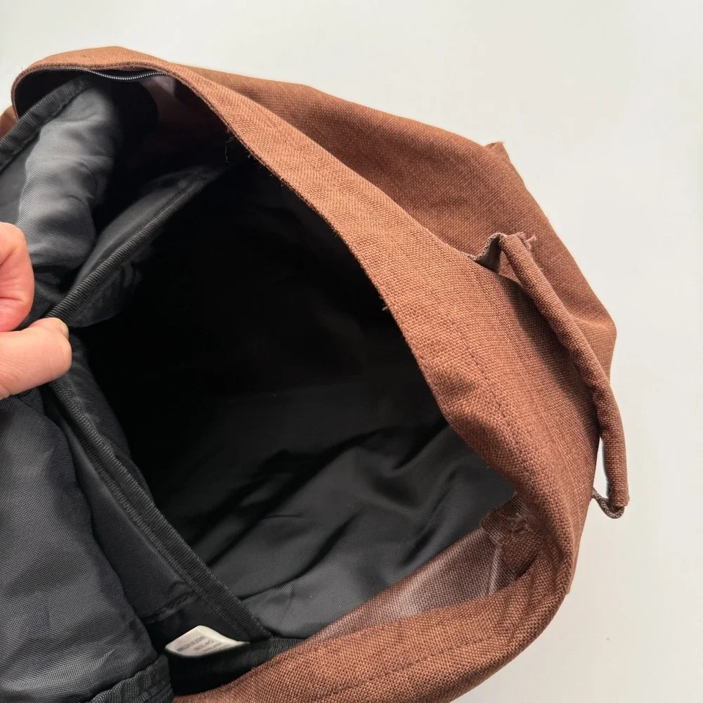 ELECTRIC VISUAL Laptop Padded Backpack Adult Brown 3 Compartments Everyday‎ Bag