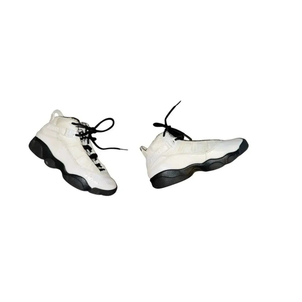 Nike‎ air Jordan 6 rings white boys shoes sz 2y