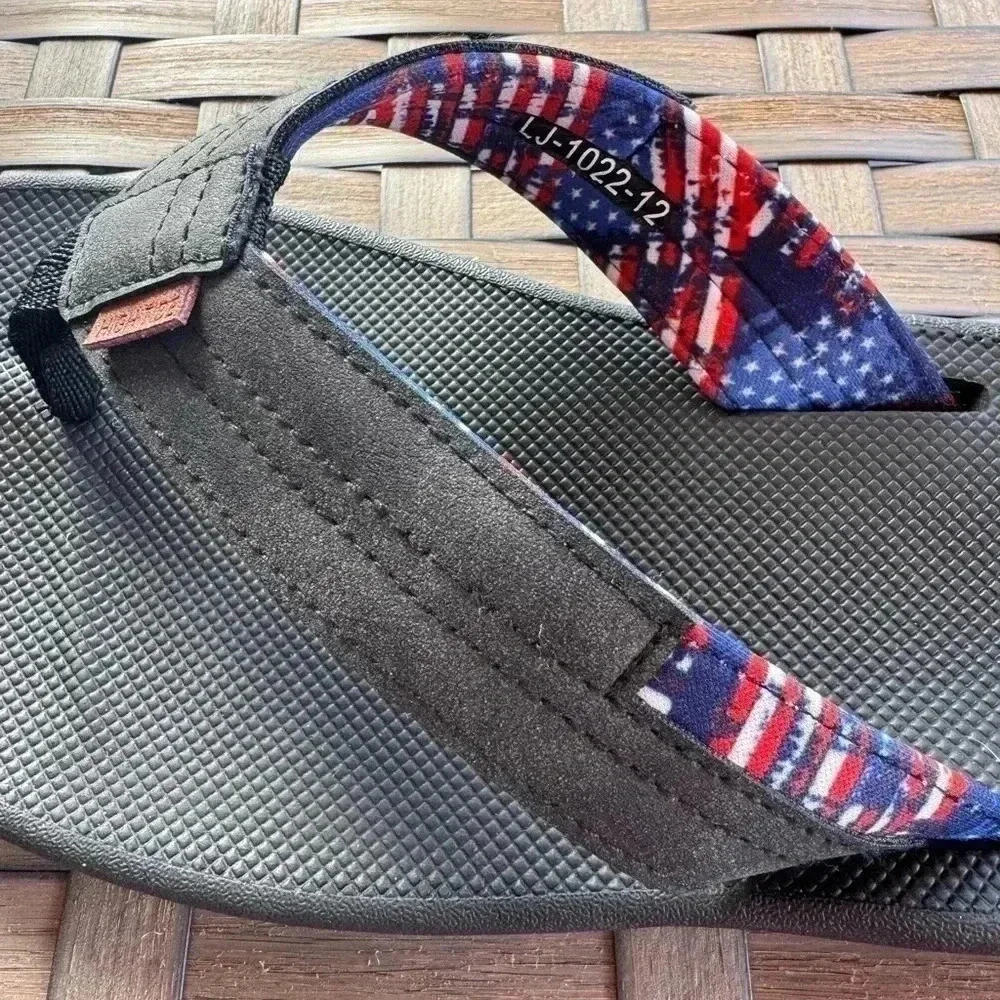 High Tide Men’s “Brandon Elite” Flip‎ Flops Size 12
