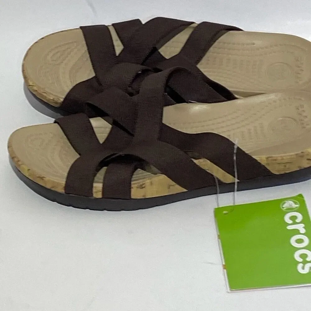 CROCS sandal store heels