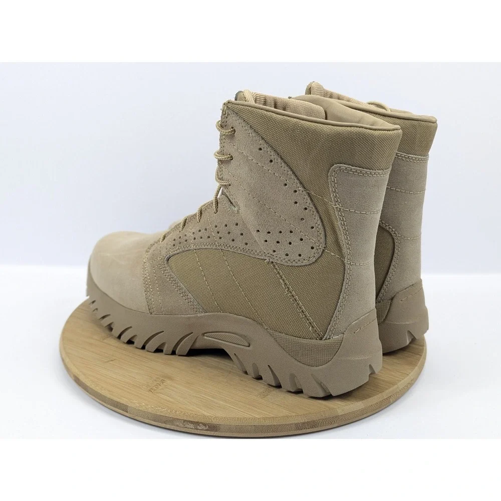 Oakley SI Assault 6 Desert Tan Suede Tactical Military Boots Mens 10 11100-100