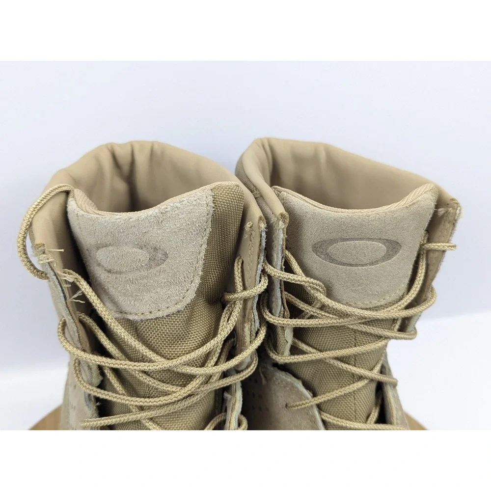 Oakley SI Assault 6 Desert Tan Suede Tactical Military Boots Mens 10 11100-100