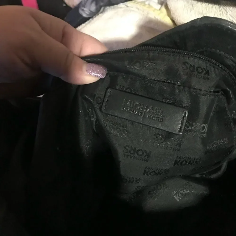 authentic michale kors(MK) leatee hobo bag