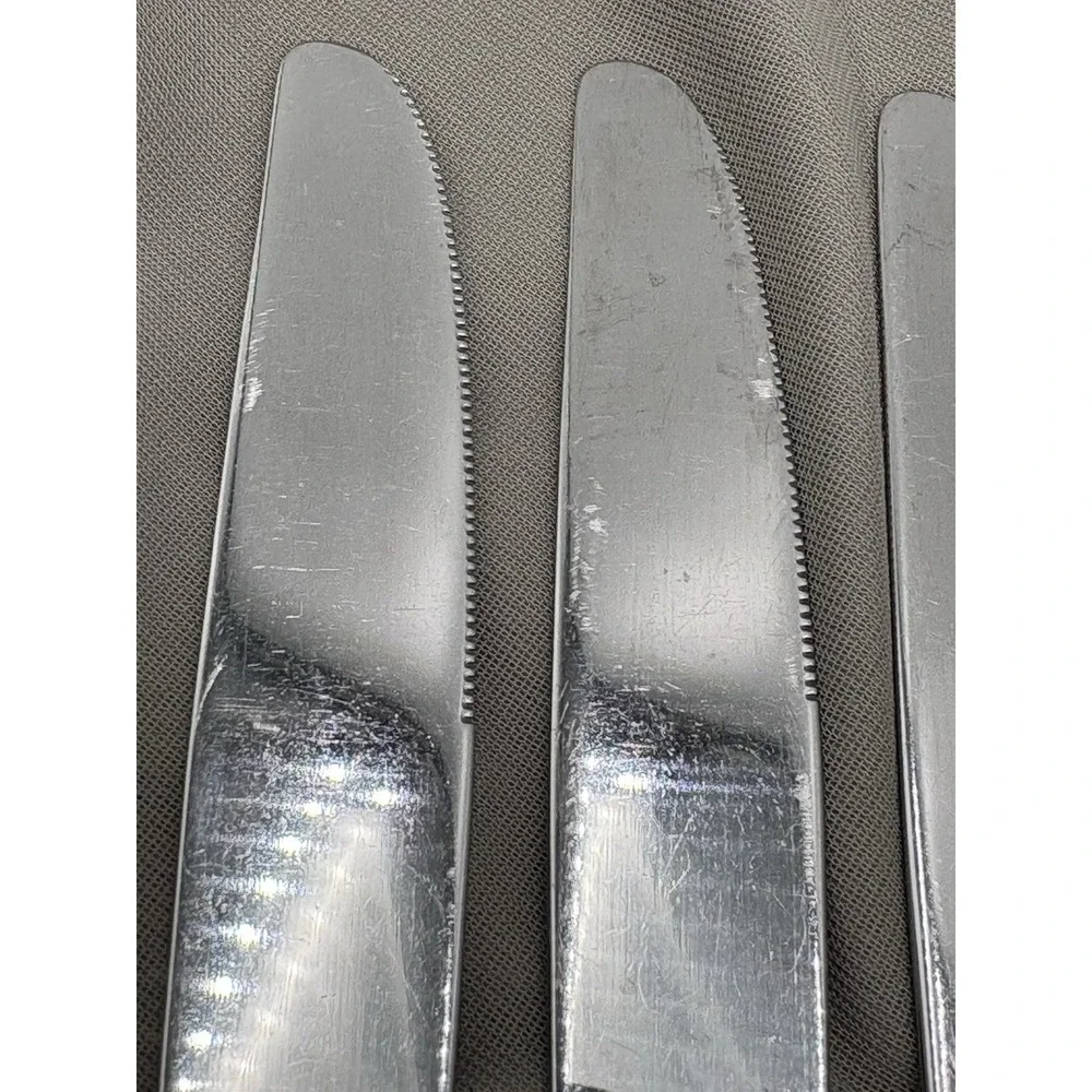 Set of 4 FOUR Oneida RISOTTO‎ Dinner Knives 9 1/4