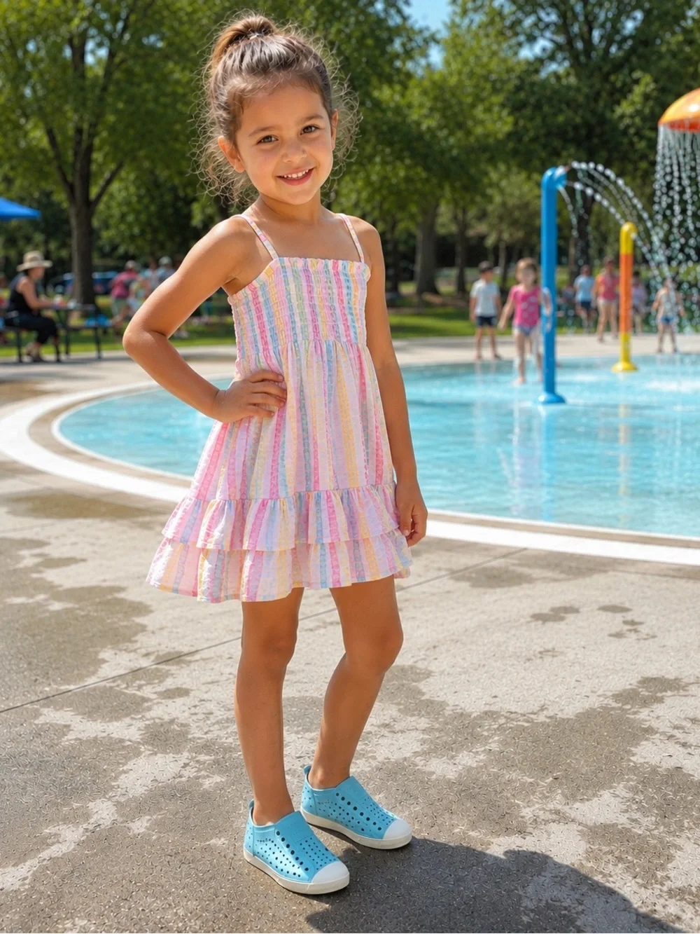 Native Jefferson Slip On Kids Shoes