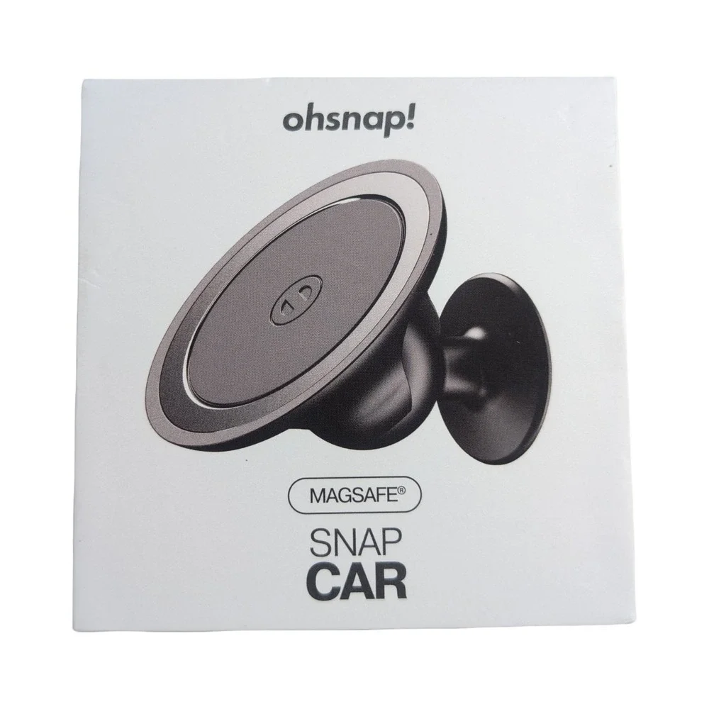 Gg3-P ohsnap! Magsafe Snap Car Magentic Car Mount - Black ⬇️